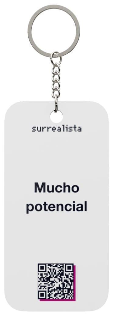 Mucho potencial, la cara de la frase
